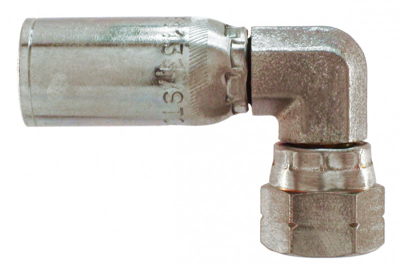 Flexible Tressé HFS 3/8" Femelle JIC Inox - Longueur 48 Pouces, Doublure PTFE, 1500 PSI - Neuf